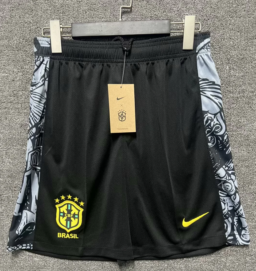 Nike Black Brazil Soccer Shorts