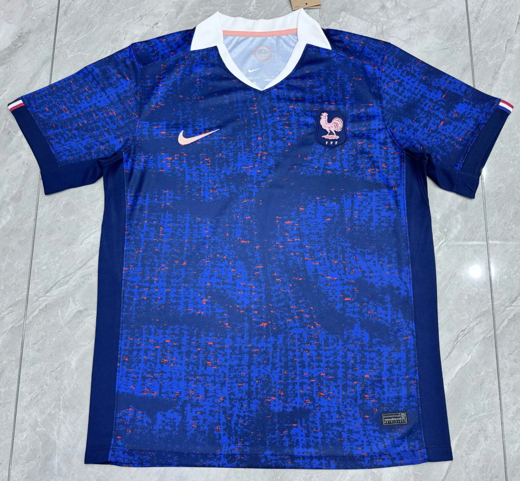 Nike Blue France Soccer Jersey