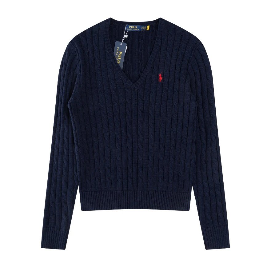 Ralph Lauren Navy V-