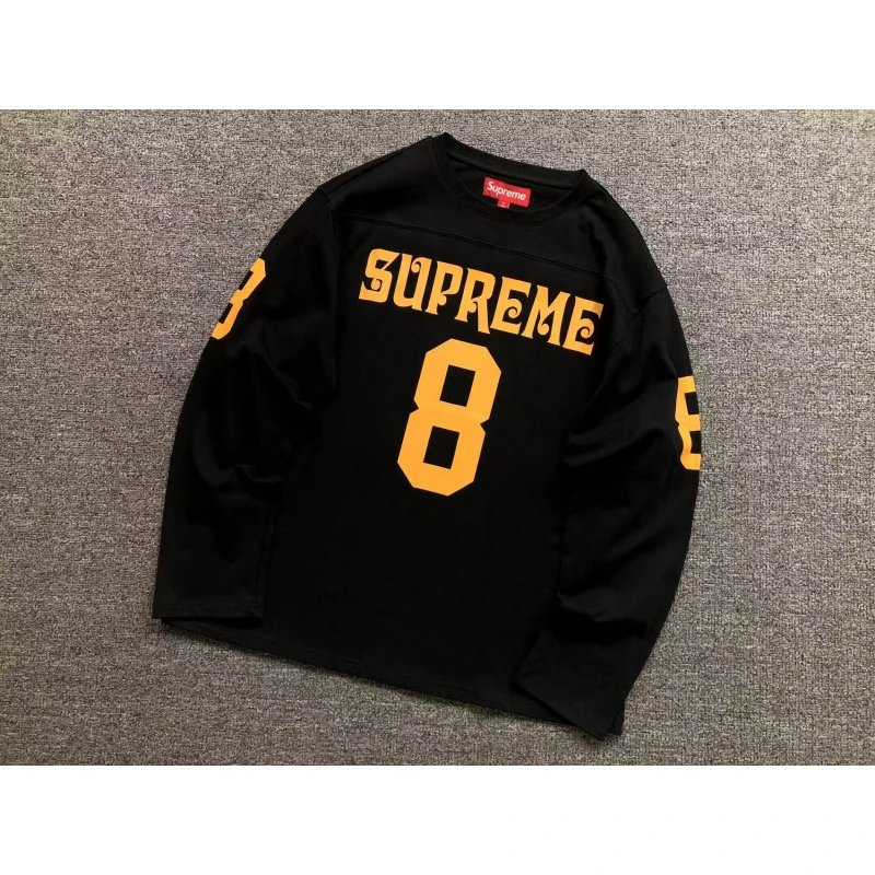 Supreme Black Long Sleeve Tee