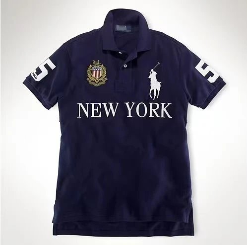 Ralph Lauren Navy New York Polo Shirt