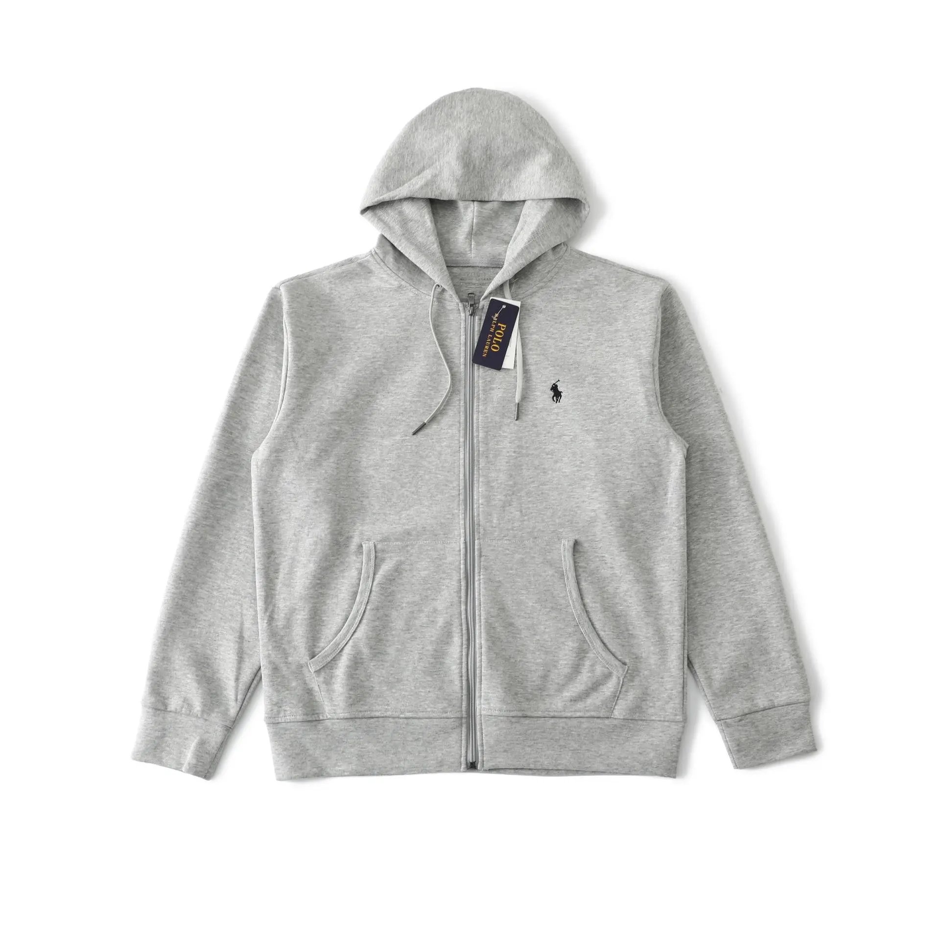 Ralph Lauren Grey Full-Zip Hoodie