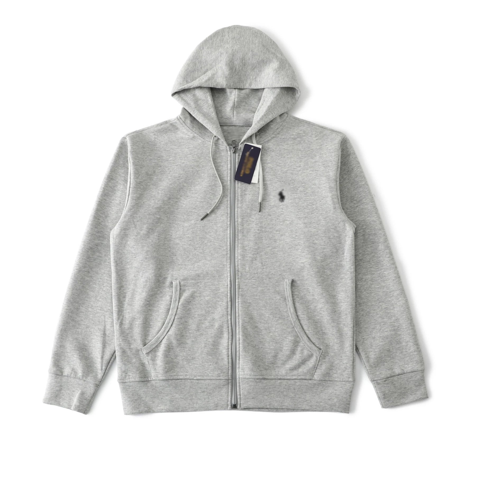 Ralph Lauren Grey Full-Zip Hoodie