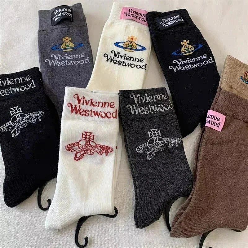 Vivienne Westwood Logo Crew Socks