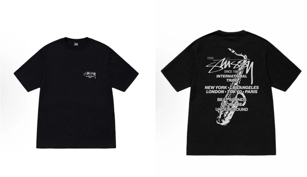 Stussy Black Graphic