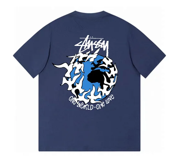 Stussy Blue Graphic 