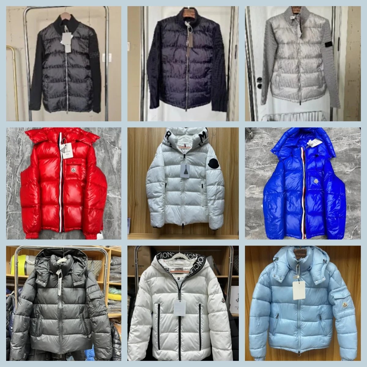 Moncler Puffer Jacket in Various Colors