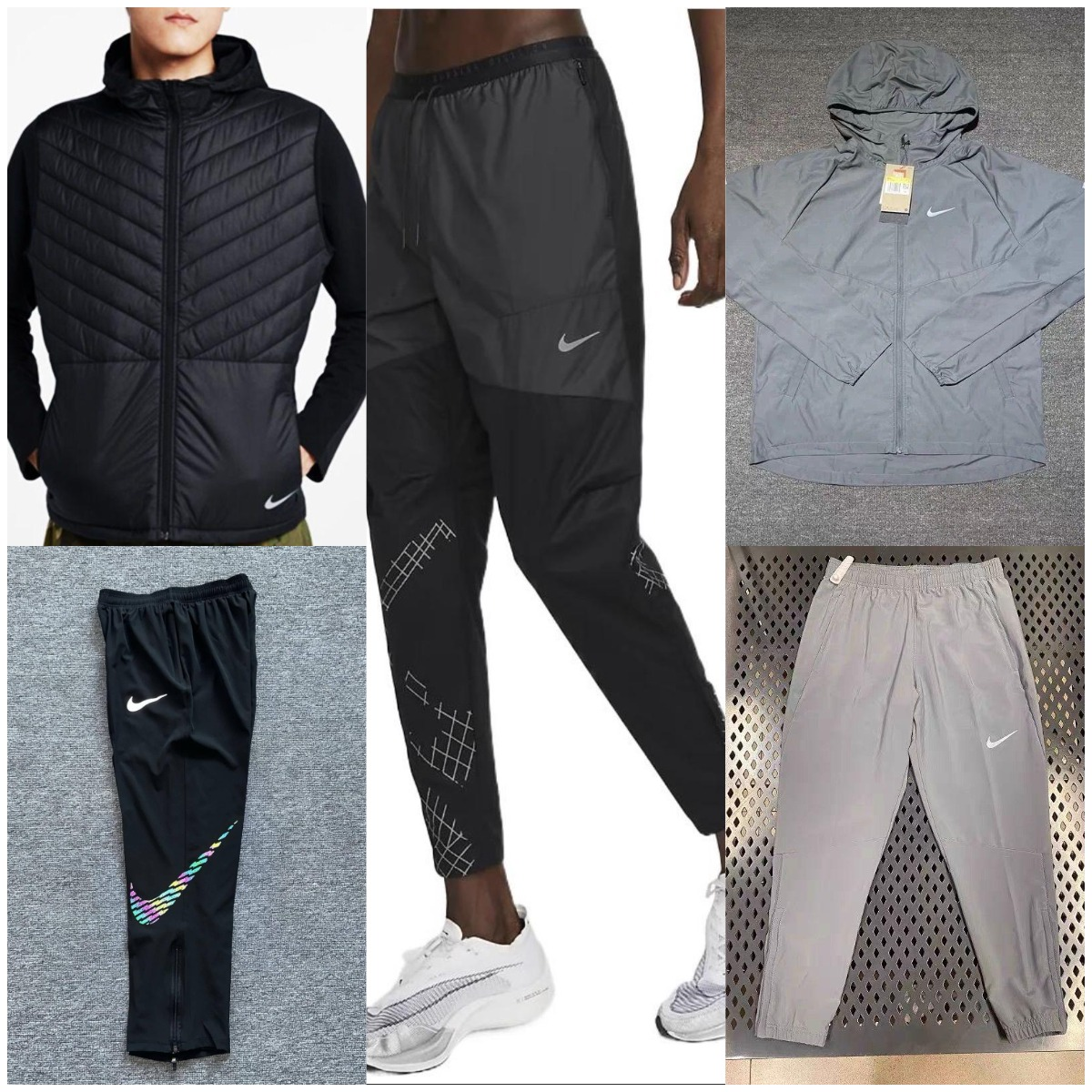 Nike Black and Grey 