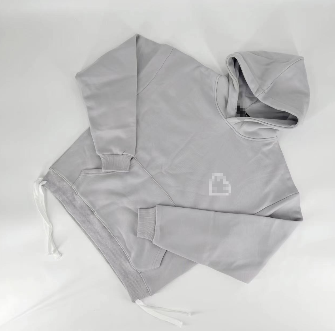Light Grey Hooded Sw