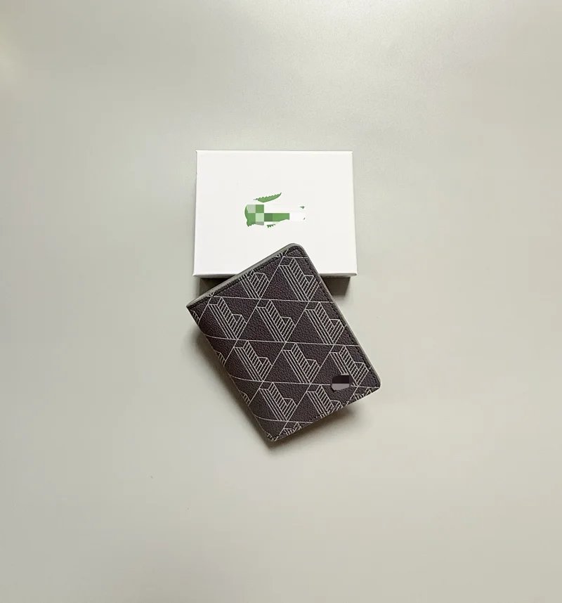 Lacoste Brown Patterned Wallet