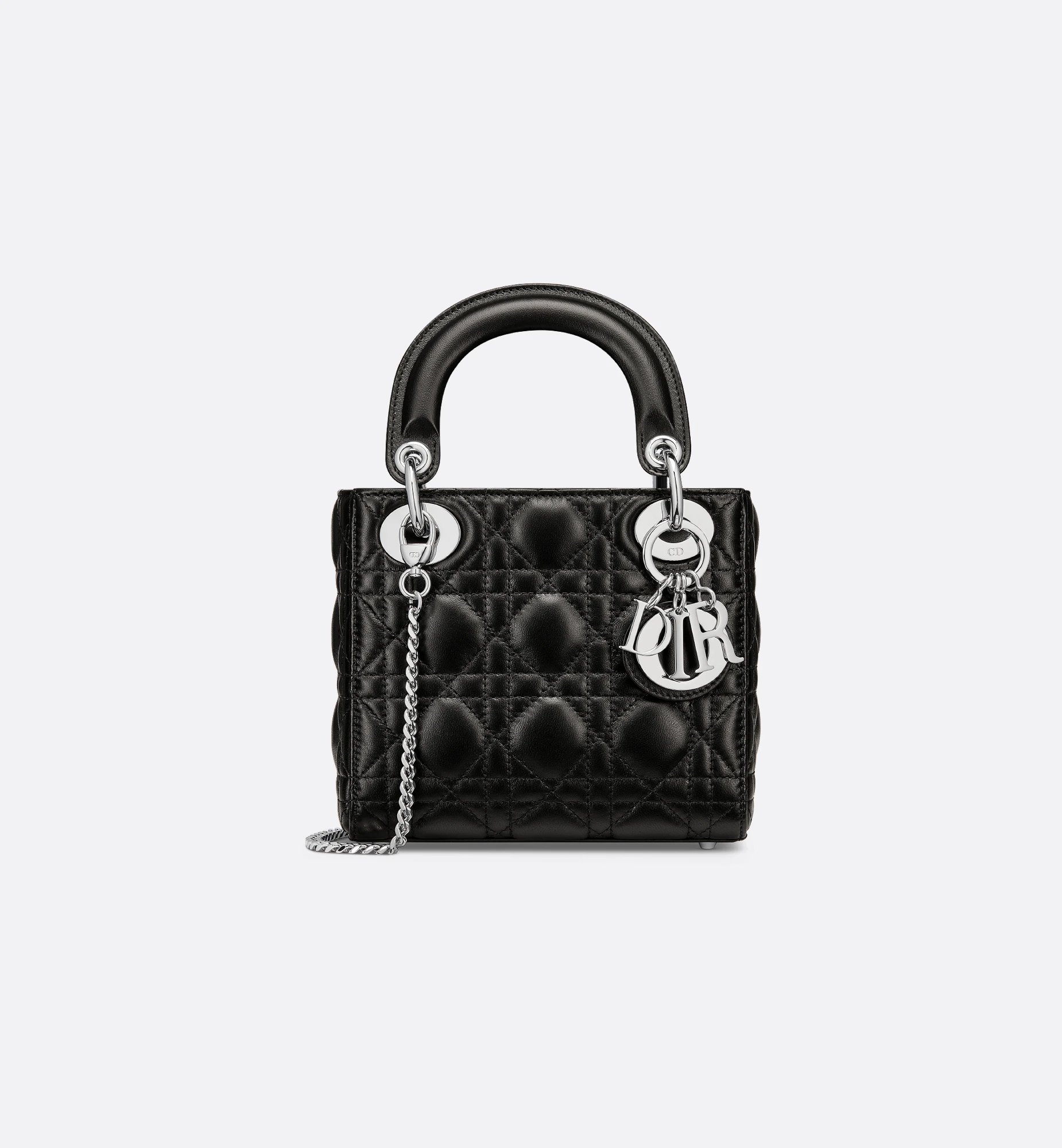 Dior Black Quilted L