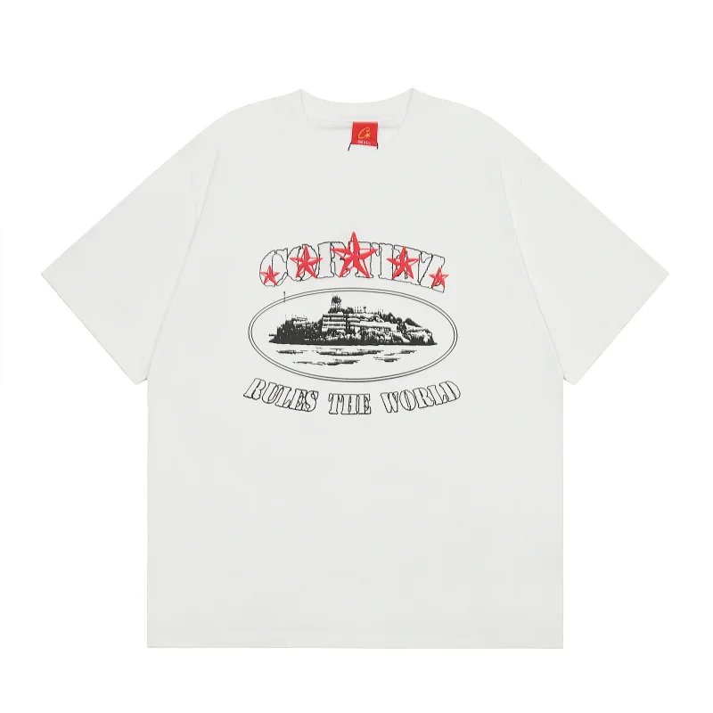 White Graphic T-Shir