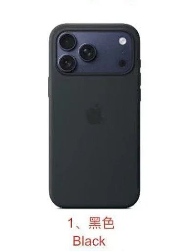 Apple Black Silicone