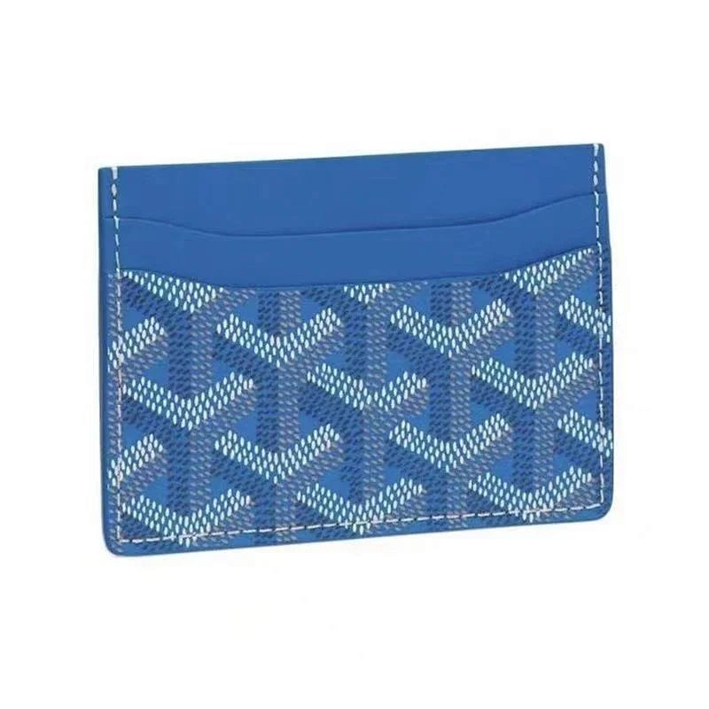 Goyard Blue Cardhold