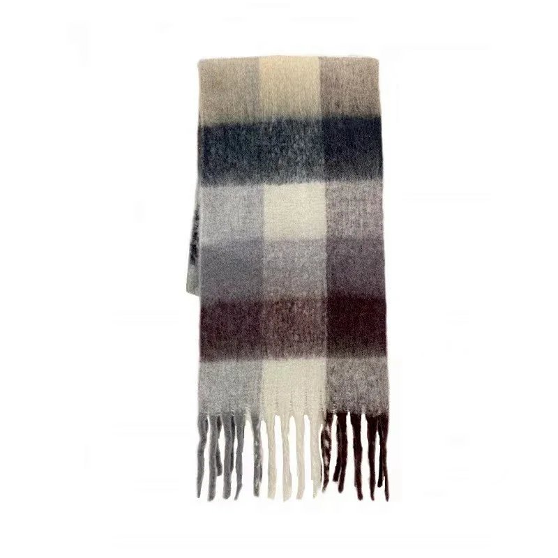 Burberry Multi-Color Plaid Scarf