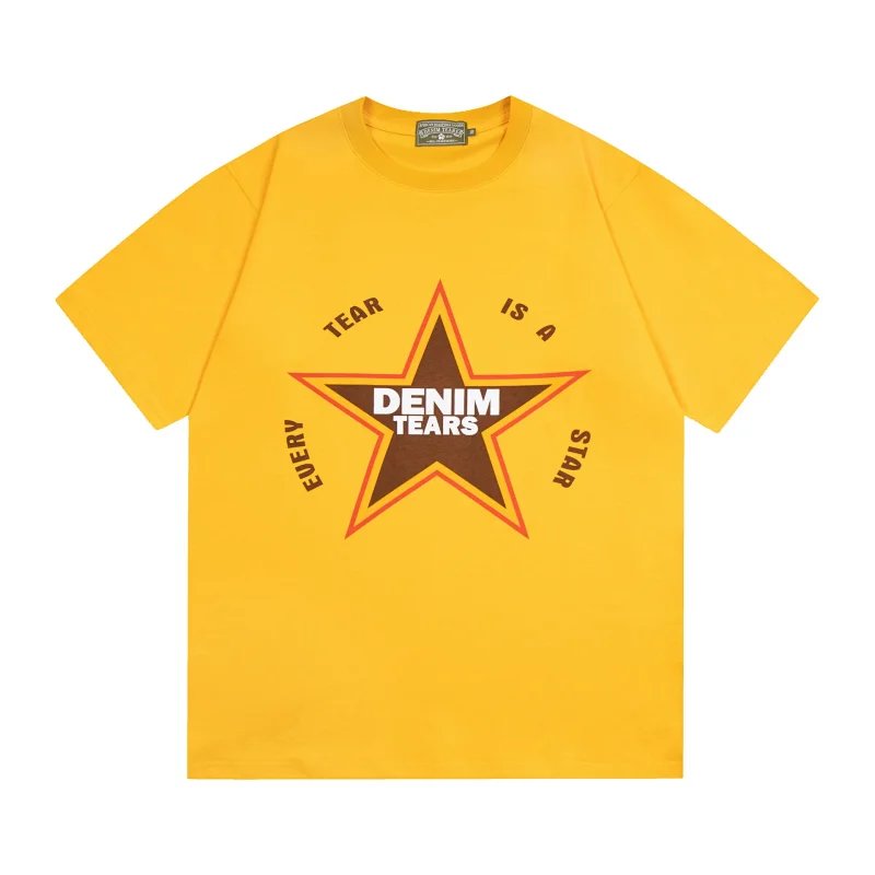 Denim Tears Yellow Star T-Shirt