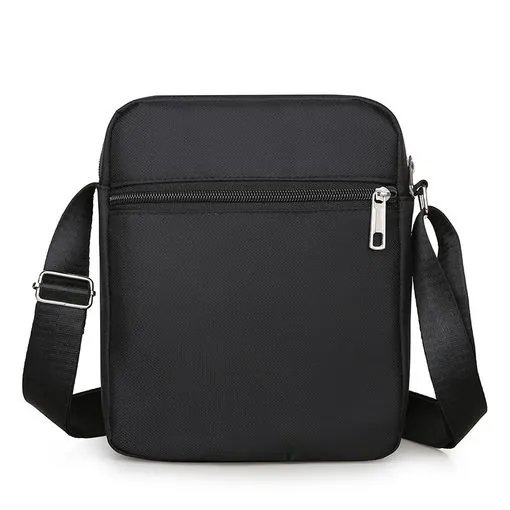 Black Nylon Crossbod