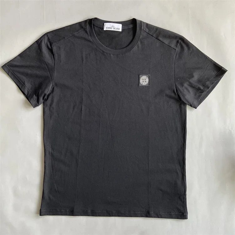 Stone Island Black Short Sleeve T-Shirt