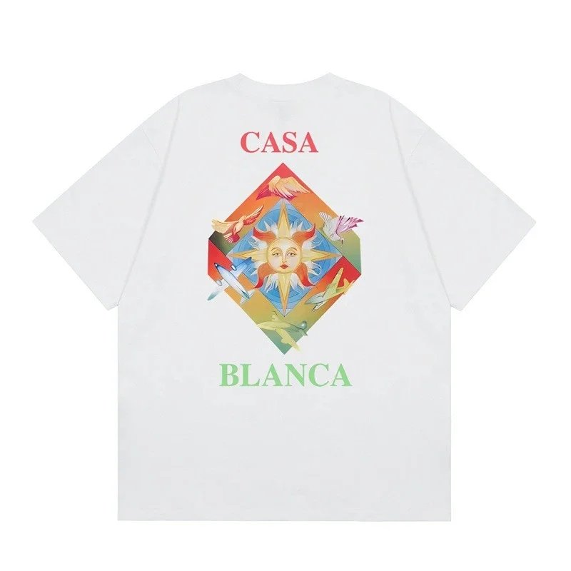 Casa Blanca White Graphic T-Shirt