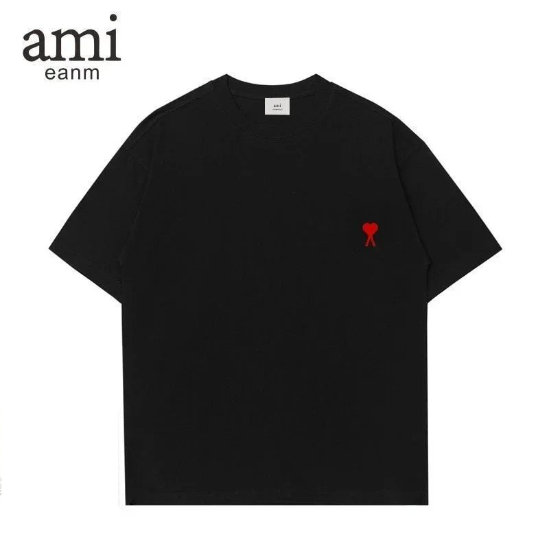 Ami Black Short Slee