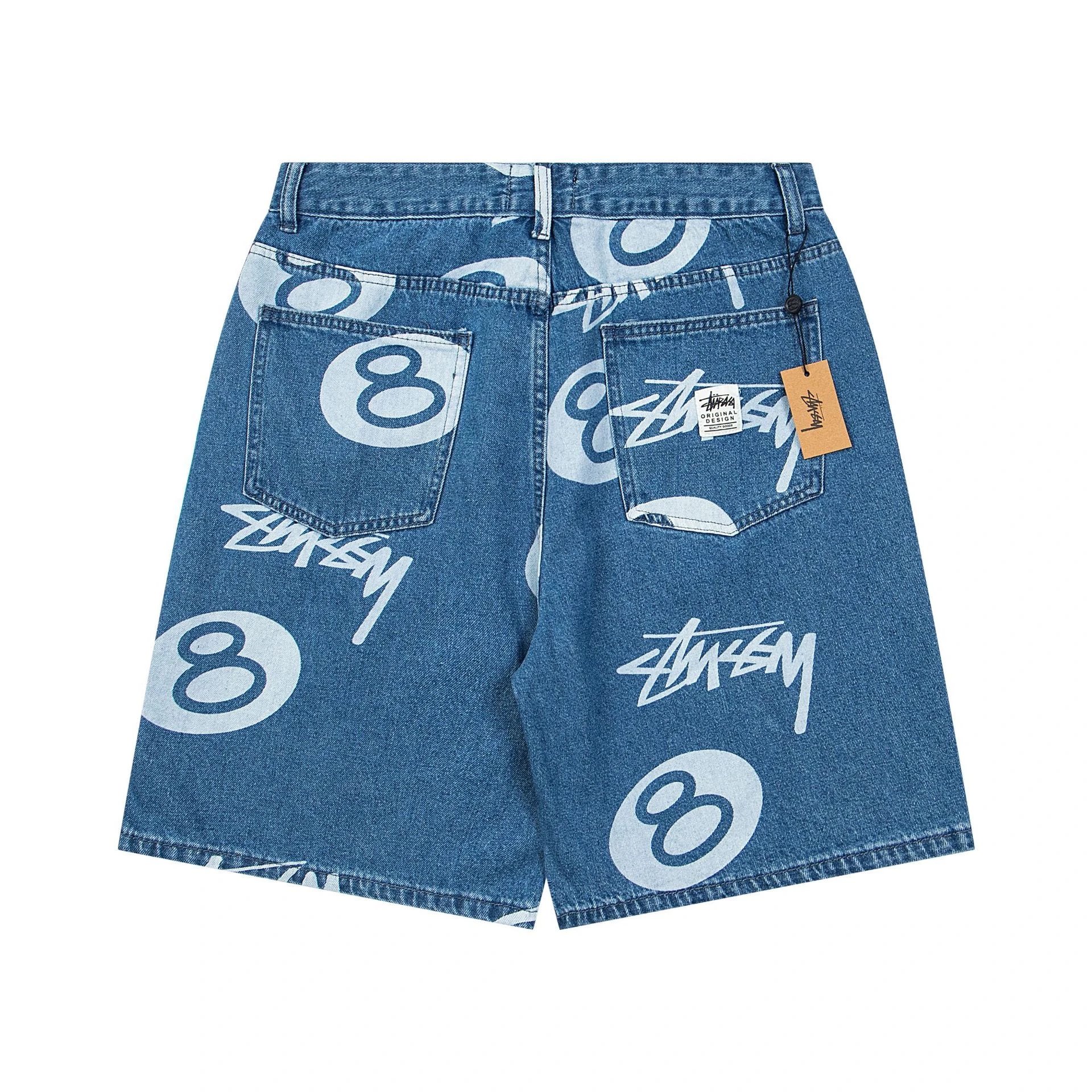 Stussy Blue Denim Shorts