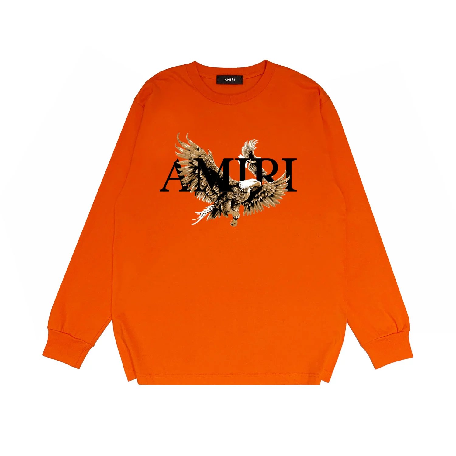 Amiri Orange Long Sleeve T-Shirt