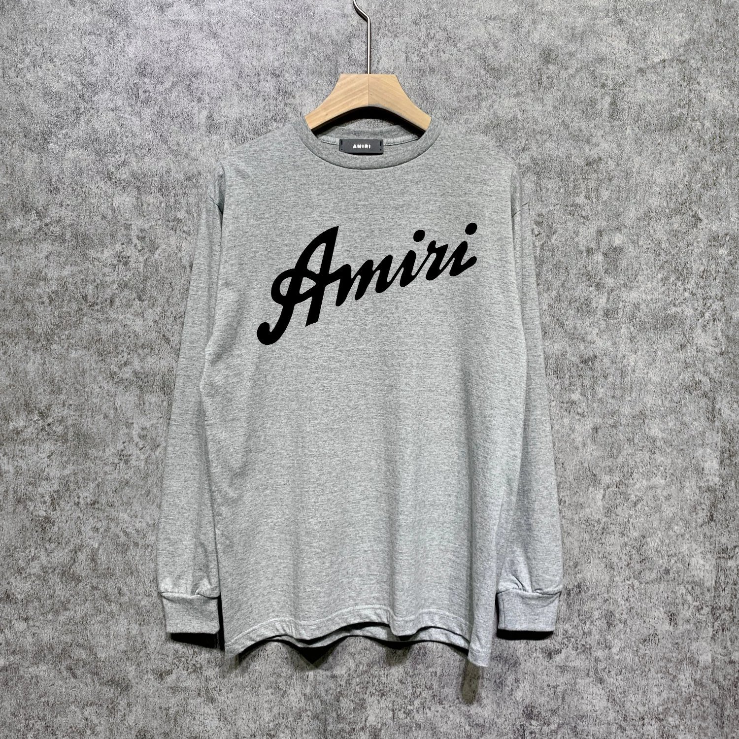 Amiri Grey Long Sleeve T-Shirt