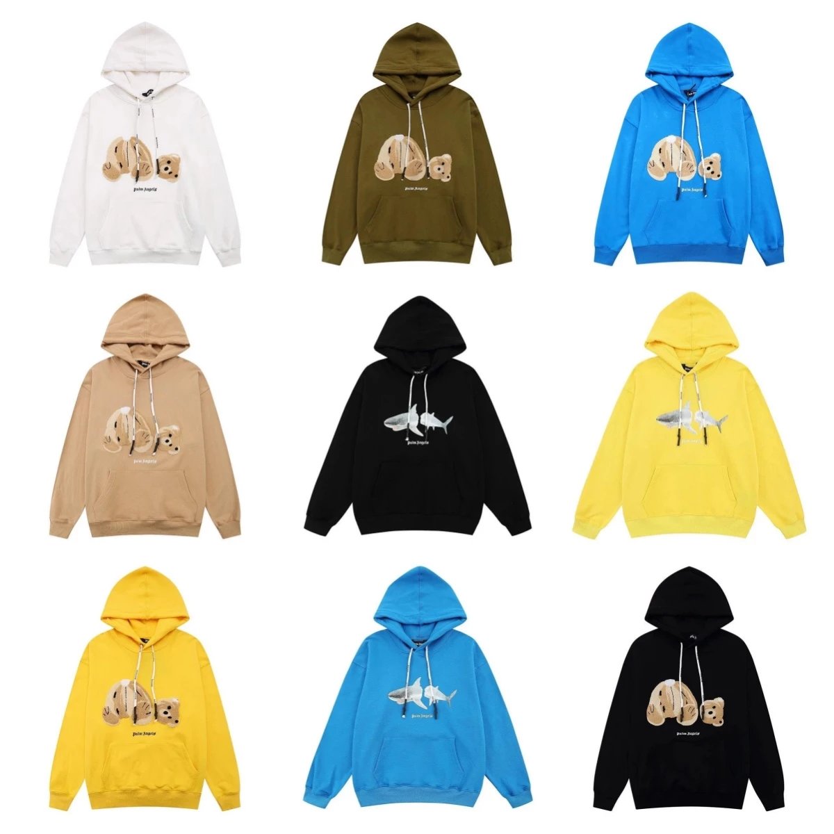 Palm Angels Bear Graphic Hoodie
