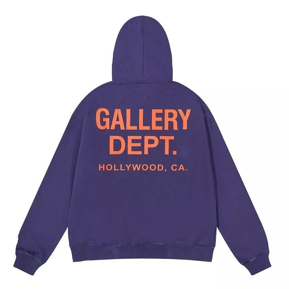Gallery Dept. Purple Hoodie