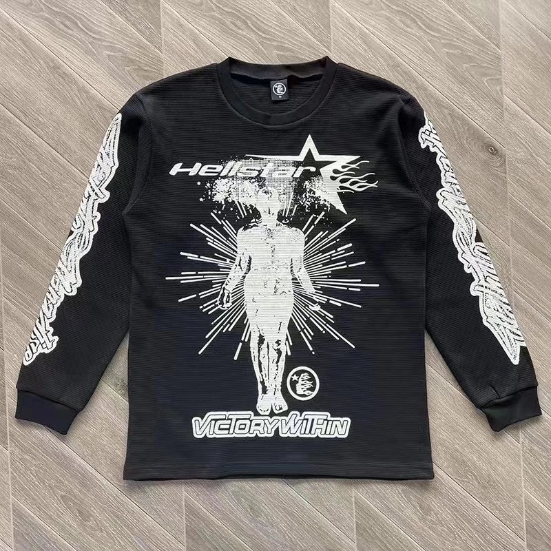 Hellstar Black Long Sleeve Tee