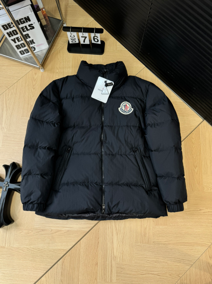 Moncler Black Puffer Jacket