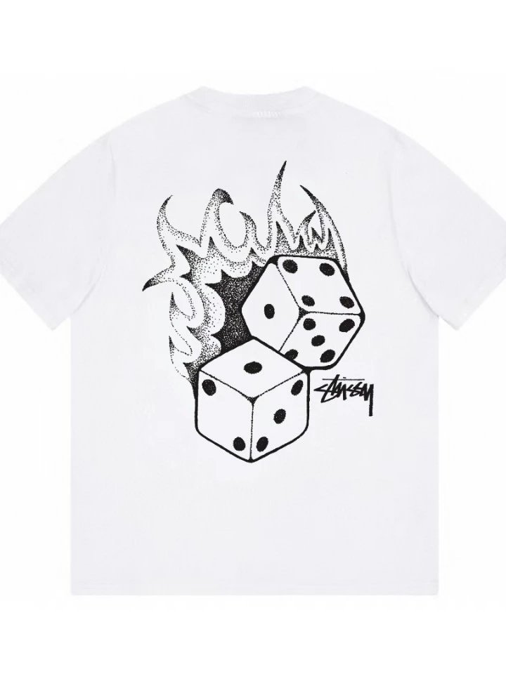 Stussy White Dice Gr