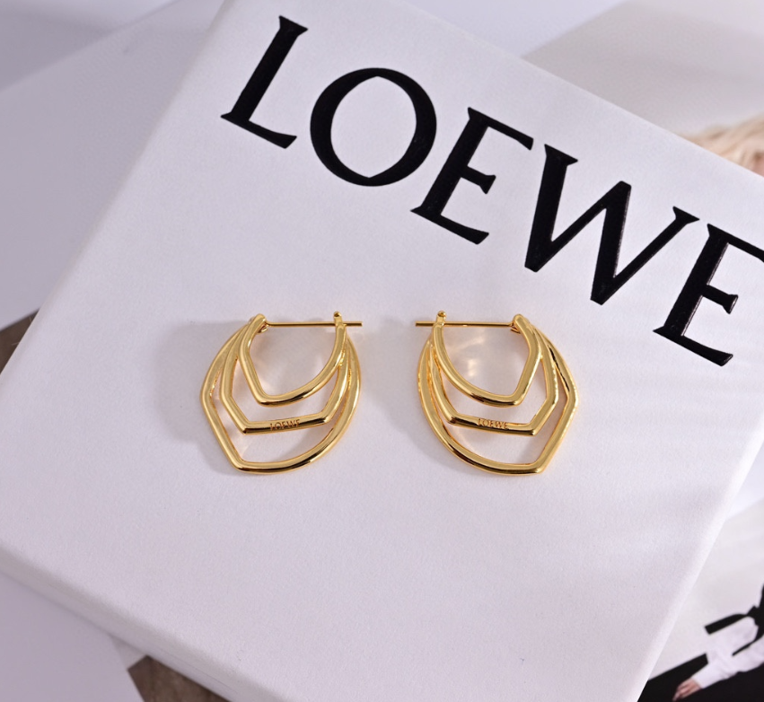 Loewe Gold Hoop Earr