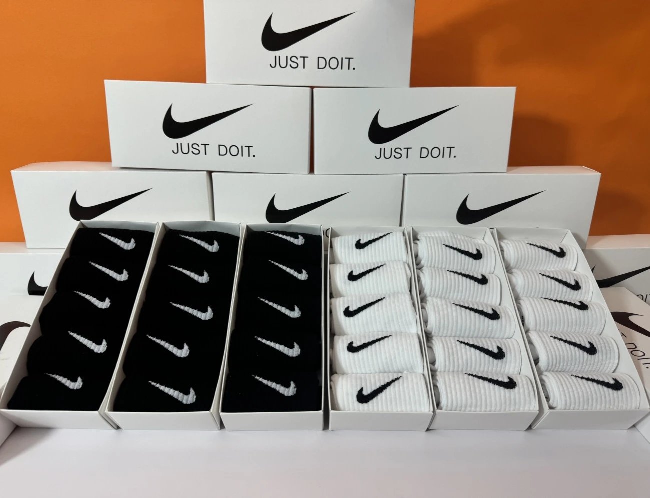 Nike Black and White