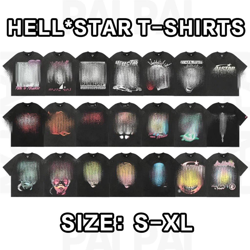 Hellstar Black T-Shirts