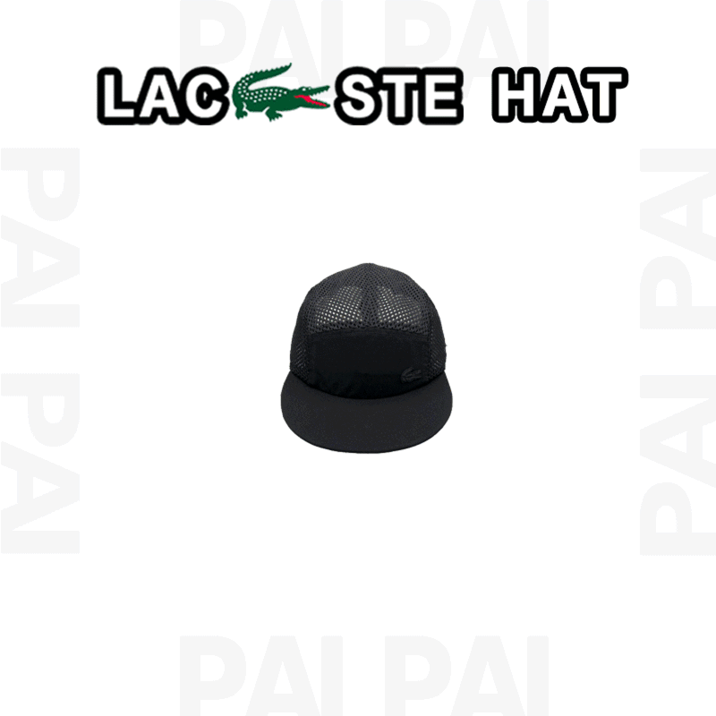 Lacoste Black Mesh Cap