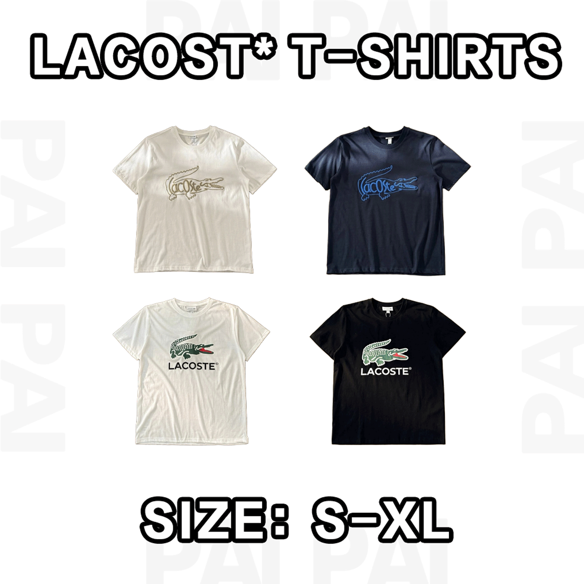 Lacoste White T-Shirt