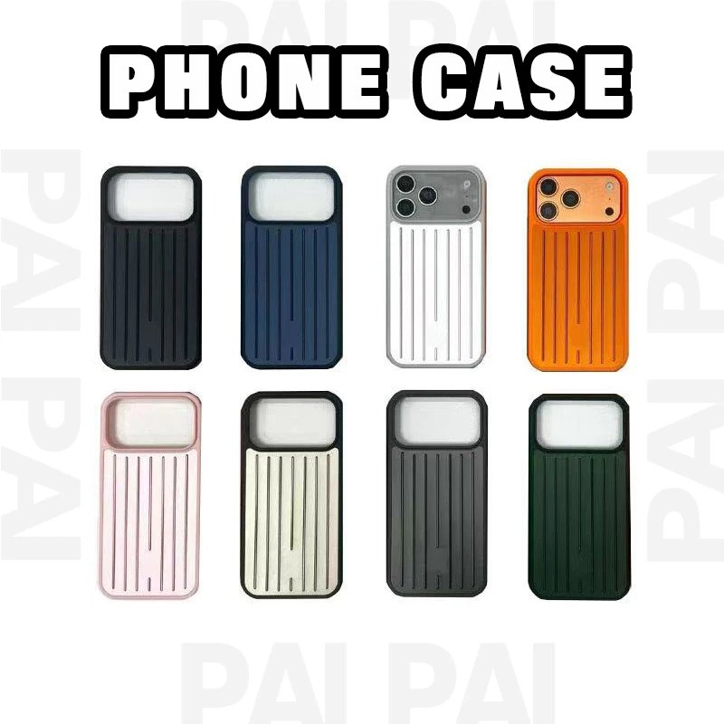 Phone Case with Vertical Stripes in Various Colors