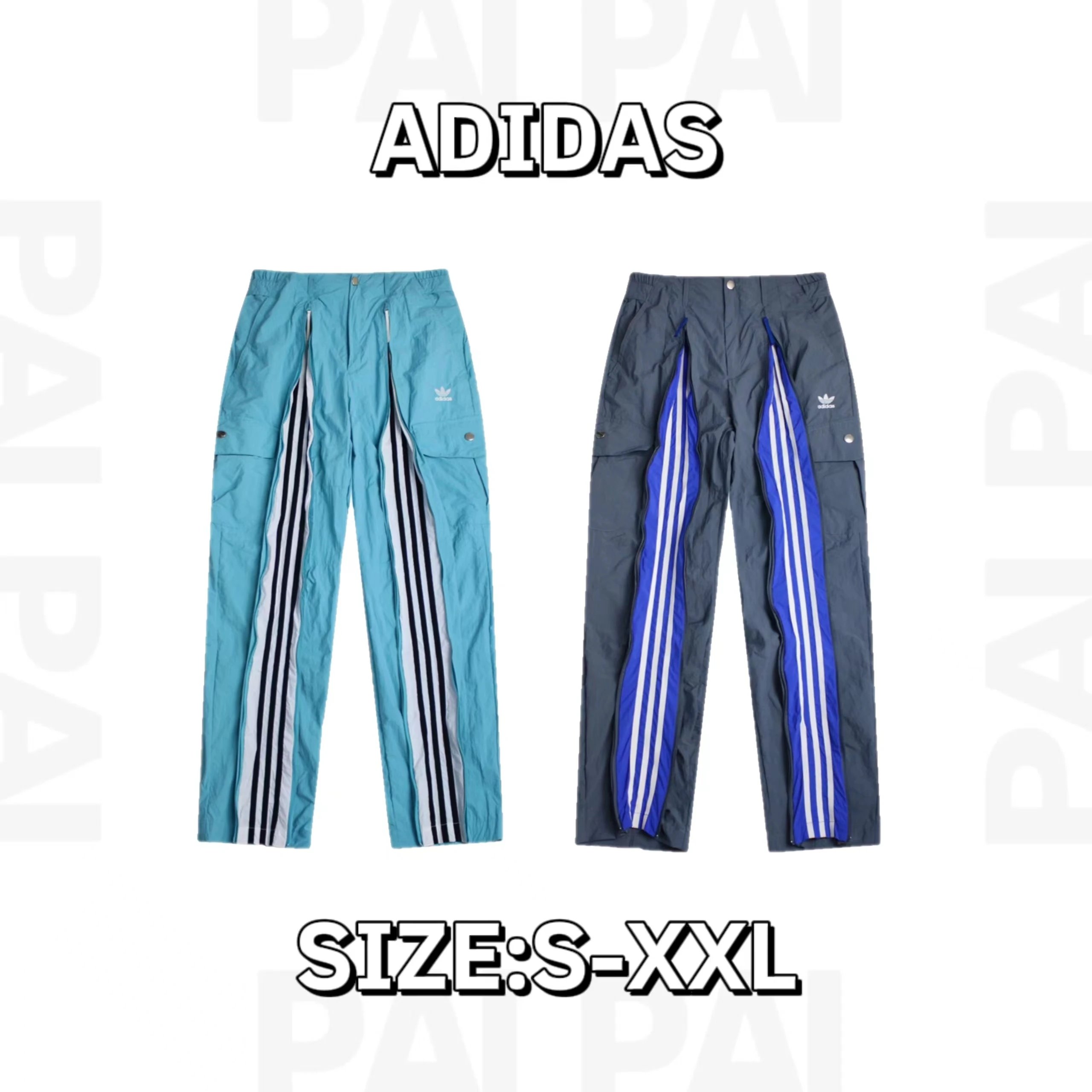 Adidas Blue and Grey