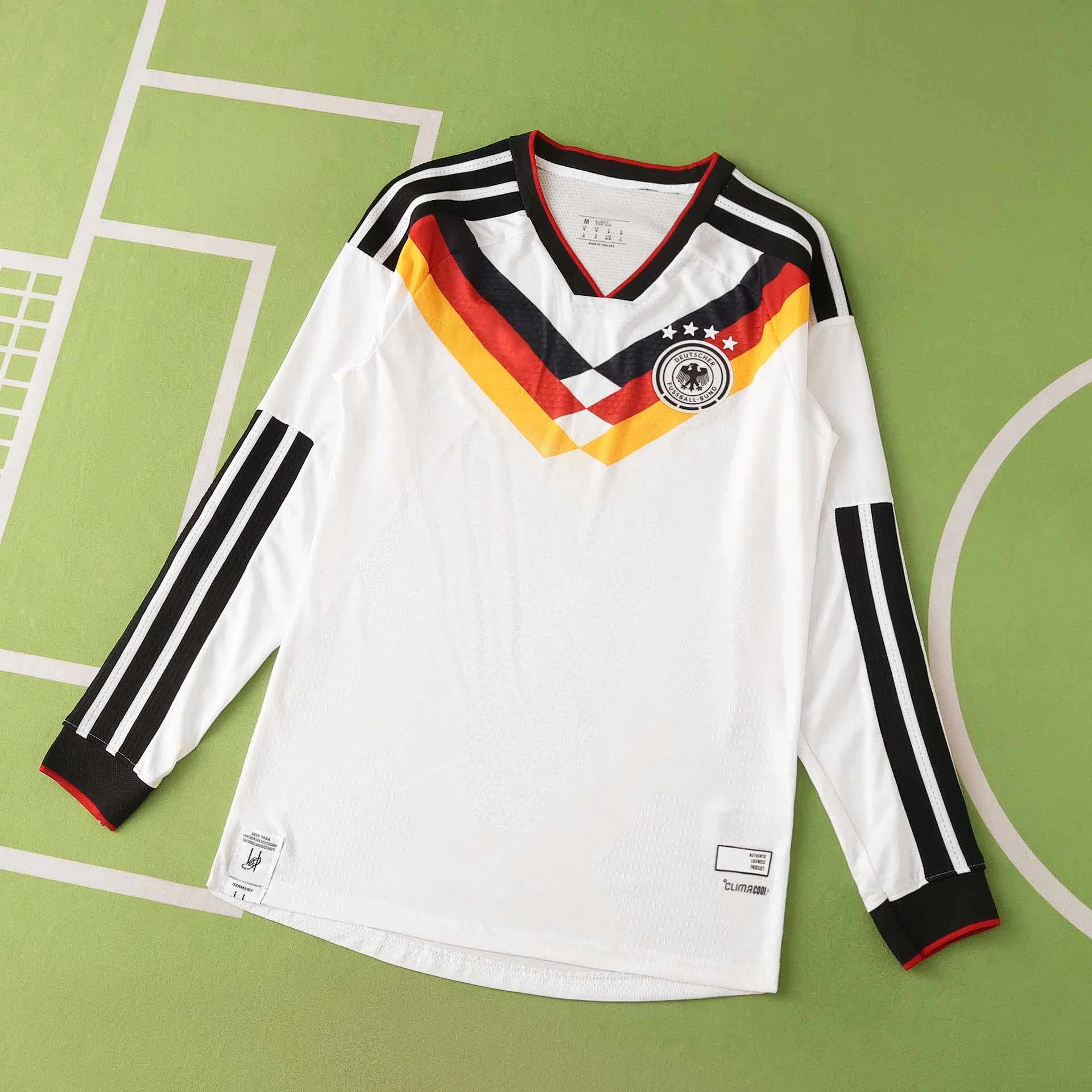 Adidas Germany White Long Sleeve Jersey
