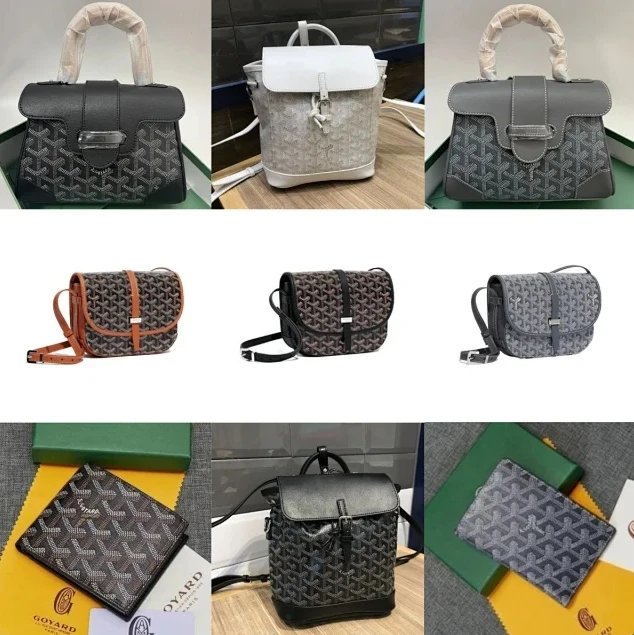Goyard Monogram Backpack and Wallet Set