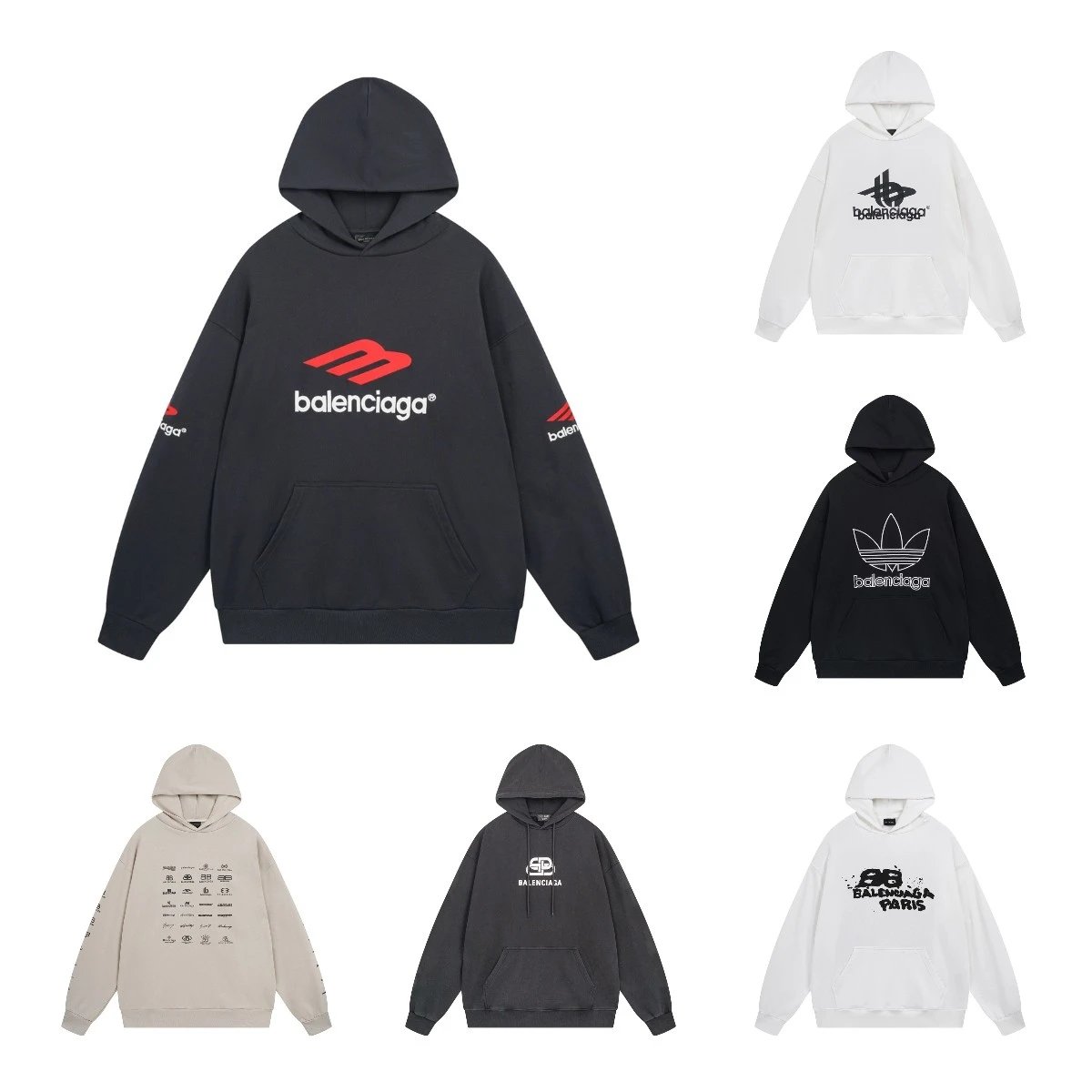 Balenciaga Black Hoodie