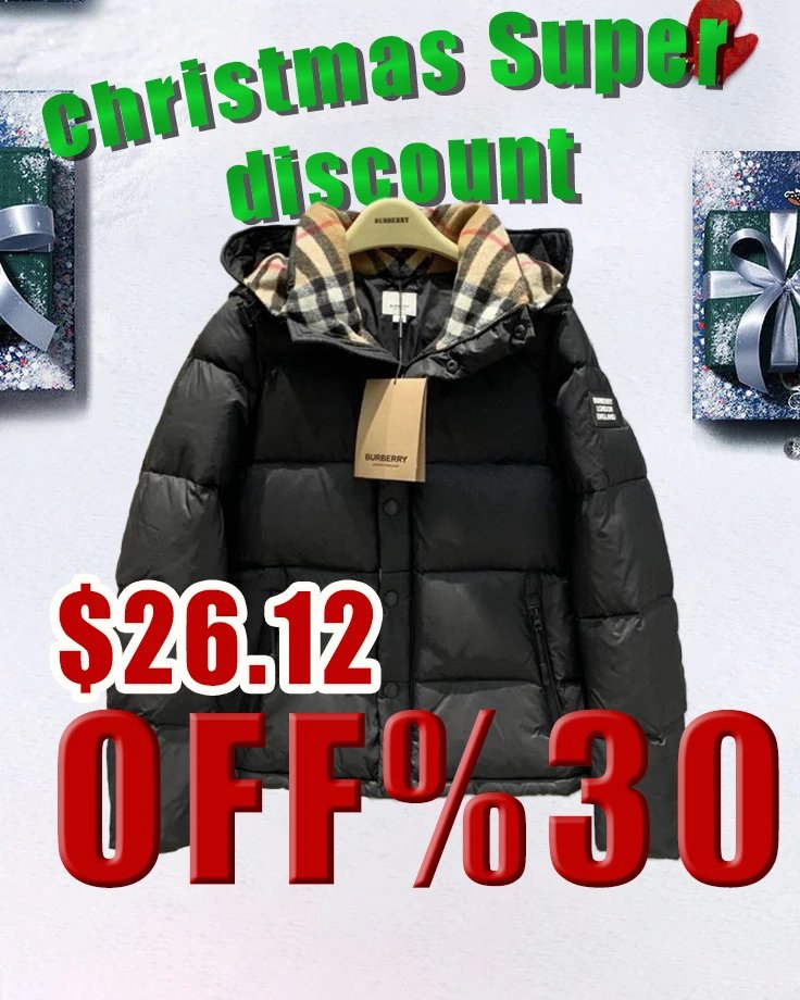 Burberry Black Puffer Jacket