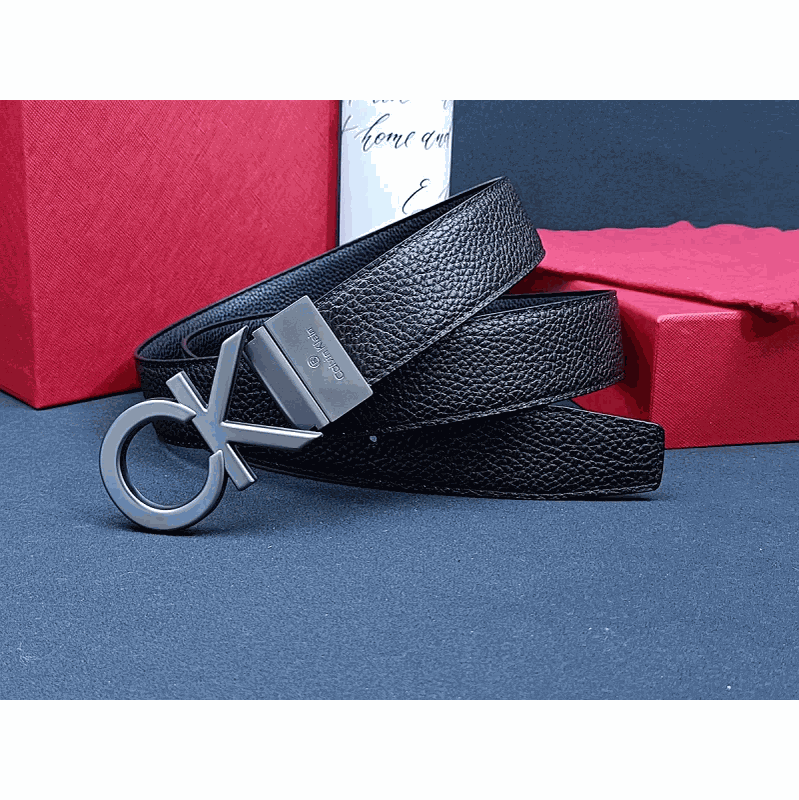 Calvin Klein Black Leather Belt