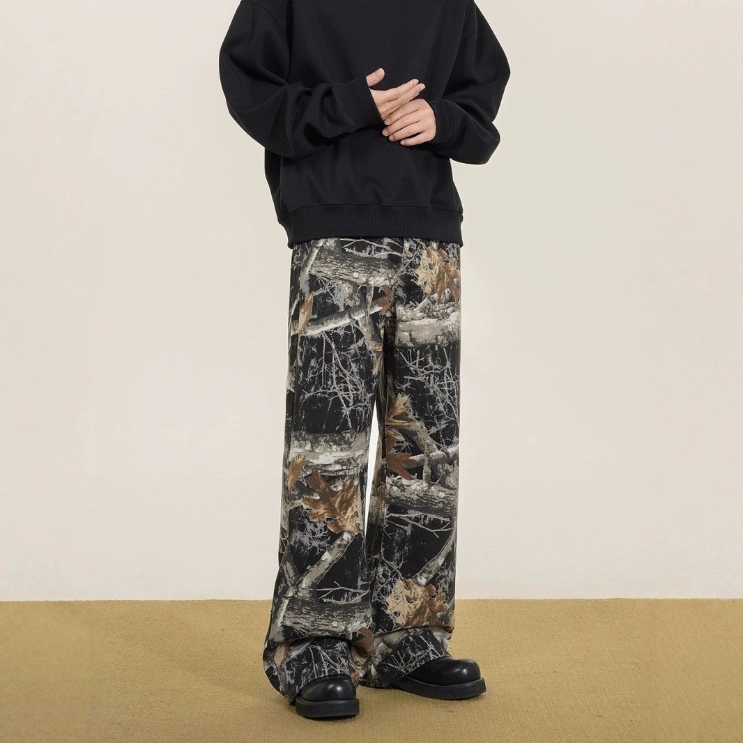 Camouflage Wide Leg 
