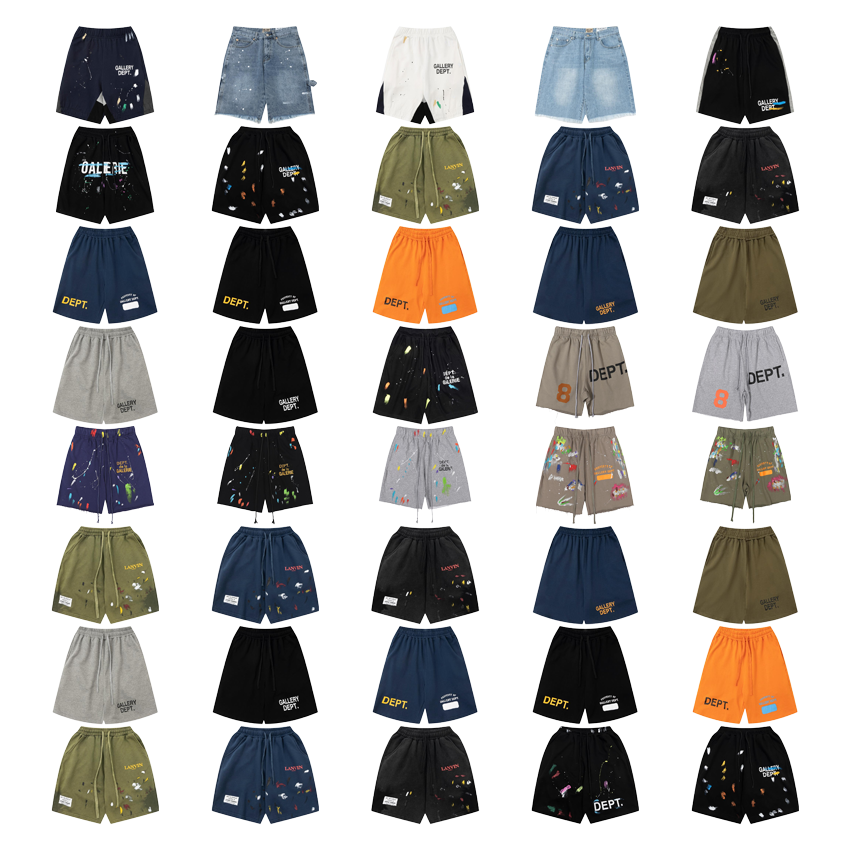 Gallery Dept. Paint Splatter Shorts