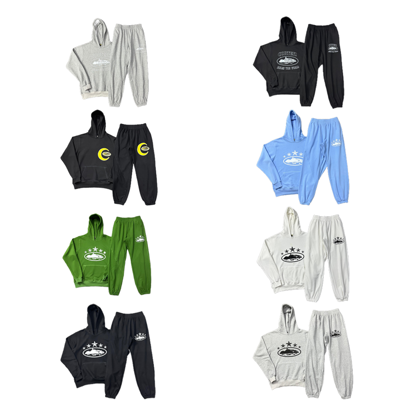 Unisex Hoodie and Sweatpants Tracksuit Set
