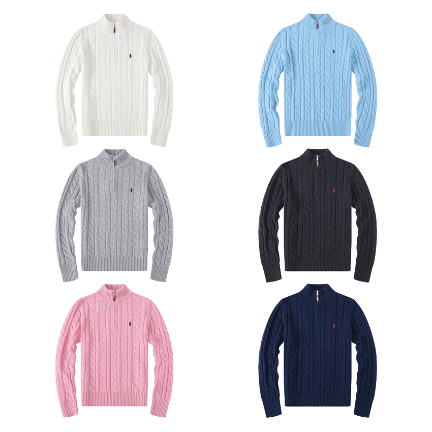 Polo Ralph Lauren Cable Knit Half-Zip Sweater