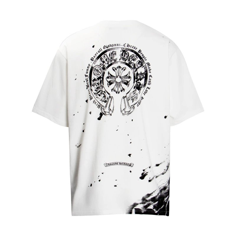 Chrome Hearts White Graphic T-Shirt