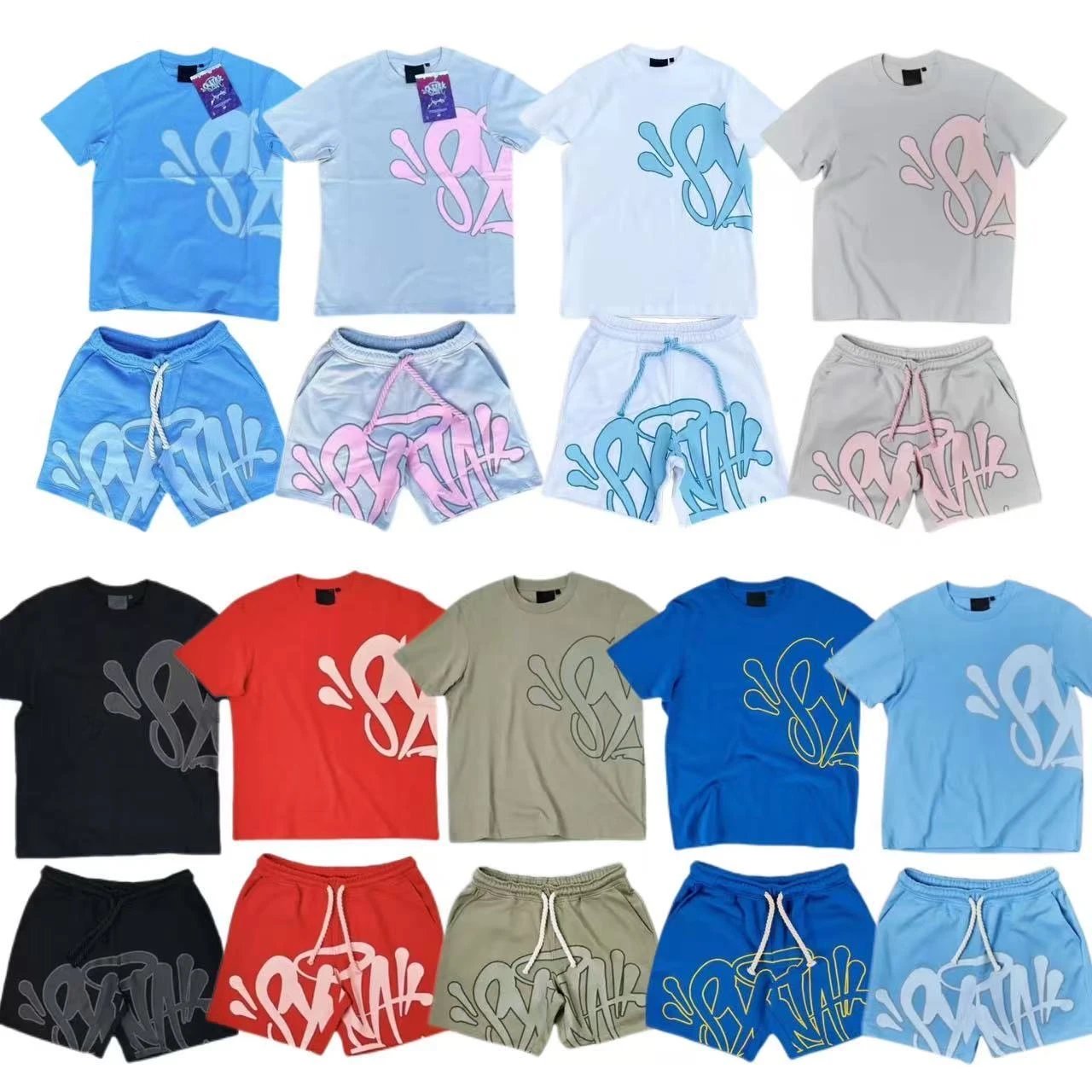 SX T-Shirt and Shorts Set in Various Colors